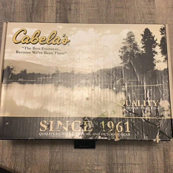 Genuine Leather Men’s Dress shoe Black Cabelas Sz 11 - Picture 7 of 8